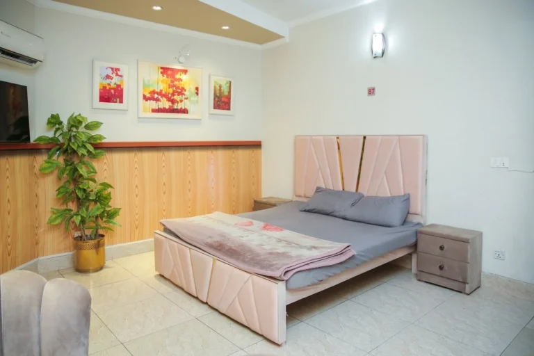 Executive patient sharing room at Lifeline Rehab Center in Islamabad.