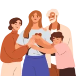 Family Therapy & Support Integration providing education, communication rebuilding, and stable home environment.