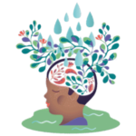 Mental health and mind-body healing illustration at the best rehab center in Islamabad.