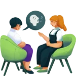 Psychological therapy and counseling session for depression treatment at Lifeline Rehab Islamabad