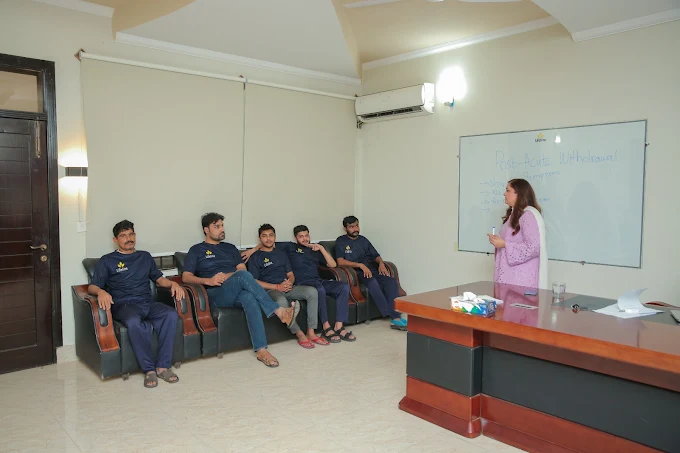 Group counseling session at Lifeline Rehabs, best rehab center in Islamabad